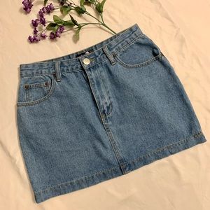 Jean skirt